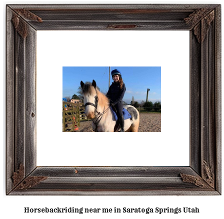 horseback riding near me in Saratoga Springs, Utah